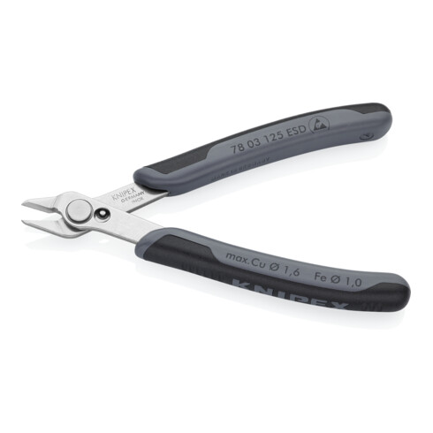 KNIPEX Pinza Electronic Super Knips® 78 03 125 ESD, 125mm