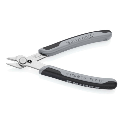 KNIPEX Pinza Electronic Super Knips® 78 03 125 ESD, 125mm