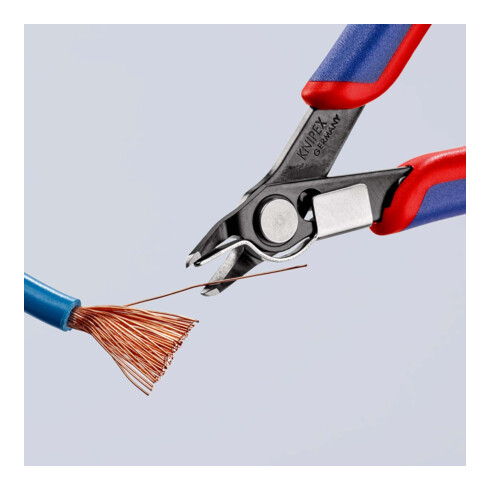 KNIPEX Pinza Electronic Super Knips® 78 41 125 brunita, 125mm