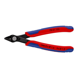 KNIPEX Pinza Electronic Super Knips® 78 61 125, brunita, 125mm