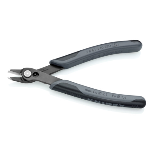 KNIPEX Pinza Electronic Super Knips® 78 61 140 ESD, XL brunita, 140mm