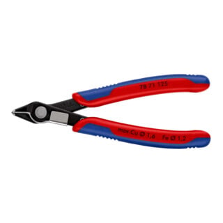 KNIPEX Pinza Electronic Super Knips® 78 71 125, brunita, 125mm
