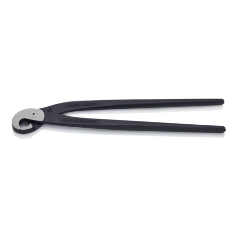 KNIPEX Pinza foratrice per piastrelle (pinza a becco di pappagallo) 91 00 200 bonderizzata nera, 200mm