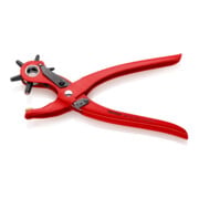 KNIPEX Pinza fustellatrice a revolver 90 70 220 verniciata a polvere rossa, 220mm-2