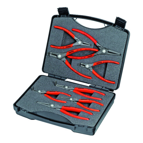 KNIPEX Pinza per anelli di sicurezza ''SRZ'' 00 21 25, 270mm, in valigetta