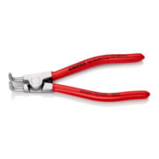 KNIPEX Pinza per anelli di sicurezza cromata con rivestimento in plastica-3
