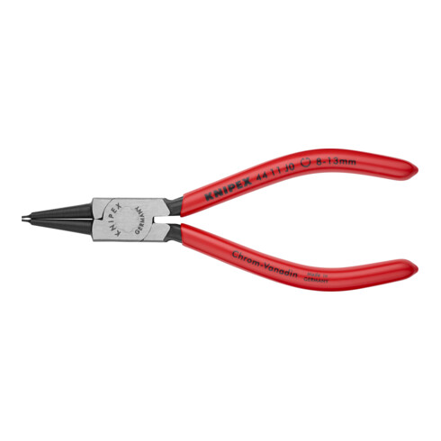 KNIPEX Pinza per anelli di sicurezza interni a fori 44 11 J0 bonderizzata nera, 140mm