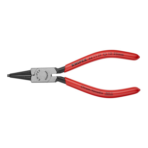 KNIPEX Pinza per anelli di sicurezza interni a fori 44 11 J1 bonderizzata nera, 140mm