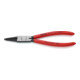 KNIPEX Pinza per anelli di sicurezza interni a fori 44 11 J2 bonderizzata nera, 180mm-1