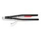 KNIPEX Pinza per anelli di sicurezza interni a fori 44 20 J51 termoverniciata nera, 590mm-1