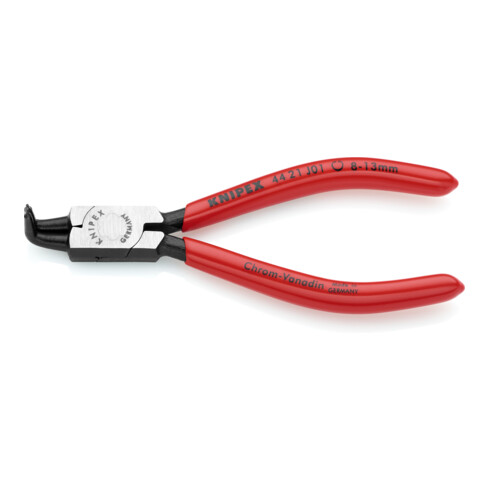 KNIPEX Pinza per anelli di sicurezza interni a fori 44 21 J01 bonderizzata nera, 130mm