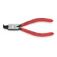 KNIPEX Pinza per anelli di sicurezza interni a fori 44 21 J11 bonderizzata nera, 130mm-1