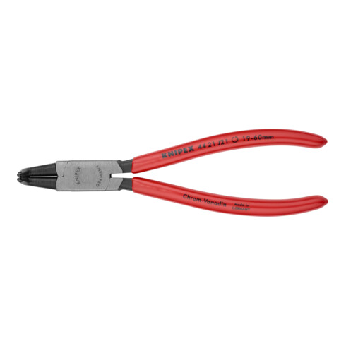 KNIPEX Pinza per anelli di sicurezza interni a fori 44 21 J21 bonderizzata nera, 170mm