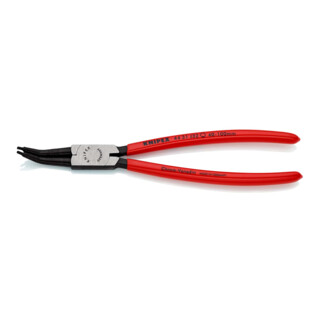 KNIPEX Pinza per anelli di sicurezza interni a fori 44 31 J32 con angolo di 45°, bonderizzata nera, 225mm