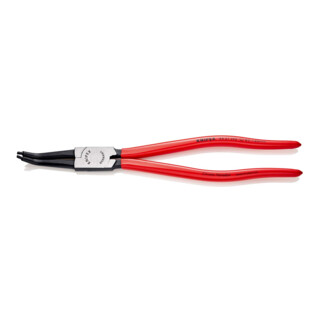 KNIPEX Pinza per anelli di sicurezza interni a fori 44 31 J42 con angolo di 45°, bonderizzata nera, 310mm