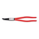 KNIPEX Pinza per anelli di sicurezza interni a fori 44 31 J42 con angolo di 45°, bonderizzata nera, 310mm-1