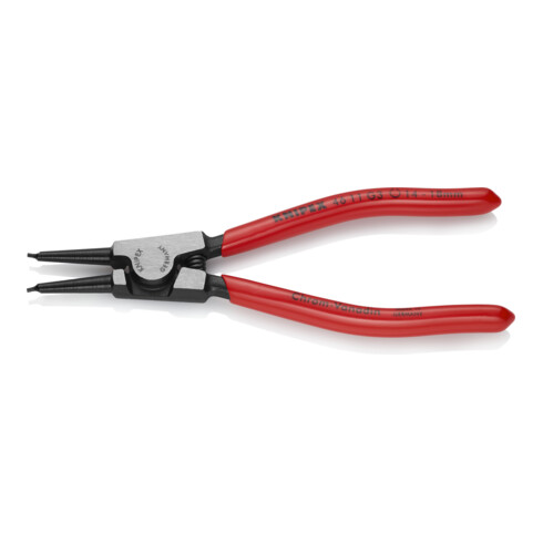KNIPEX Pinza per anelli di sicurezza per la presa di anelli con rivestimento in plastica