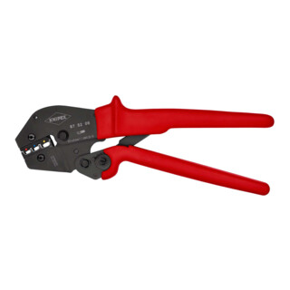 KNIPEX Pinza per capicorda 250mm per terminali isolati, connettori e giunzioni di testa 0,5 - 6mm²,