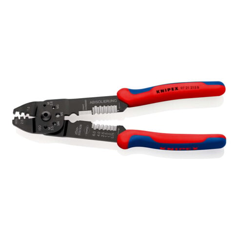 KNIPEX Pinza per capicorda 97 21 215 B, brunita, 230mm