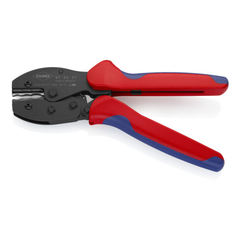 KNIPEX Pinza per capicorda PreciForce® 220mm per connettori per tubi flessibili termoretrattili 0,5 - 6mm²