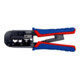 KNIPEX Pinza per connettori modulari tipo "Western" 97 51 10, brunita, 190mm-1