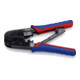 KNIPEX Pinza per connettori modulari tipo "Western" 97 51 10, brunita, 190mm-2