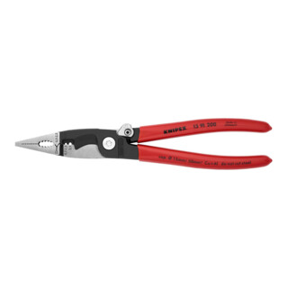 KNIPEX Pinza per installazioni elettriche 13 91 200 bonderizzata nera, 200mm
