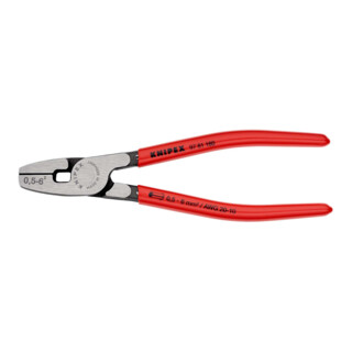 KNIPEX Pinza per serrare terminali a bussola 97 81 180 con ingresso frontale, 180mm