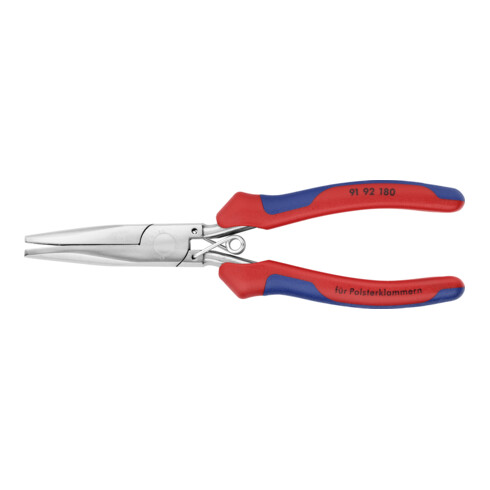 KNIPEX Pinza per tappezzeria lucidata a specchio 91 92 180, 185mm