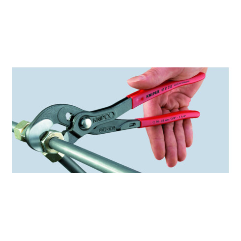 KNIPEX Pinza per viti 87 41 250 bonderizzata grigia, 250mm
