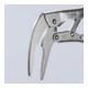 KNIPEX Pinza regolabile a morsetto 41 44 200 zincata lucida, 200mm-5