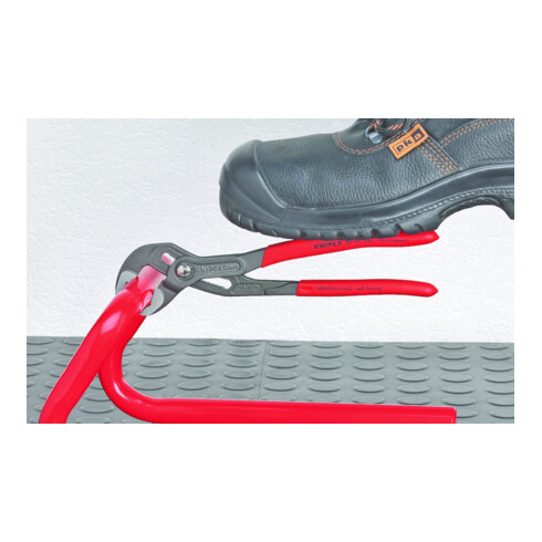 KNIPEX Pinza regolabile di nuova generazione per tubi e dadi Cobra® 87 02 180 bonderizzata grigia, 180mm