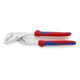 KNIPEX Pinza regolabile per tubi e dadi 89 05 250 con scanalatura di guida fresate, cromata, 250mm-1