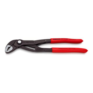 KNIPEX Pinza regolabile per tubi e dadi Cobra®...matic 87 11 250 bonderizzata grigia, 250mm