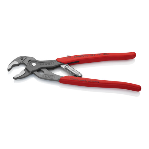 KNIPEX Pinza regolabile per tubi e dadi SmartGrip® 85 01 250 con regolazione automatica, bonderizzata grigia, 250mm