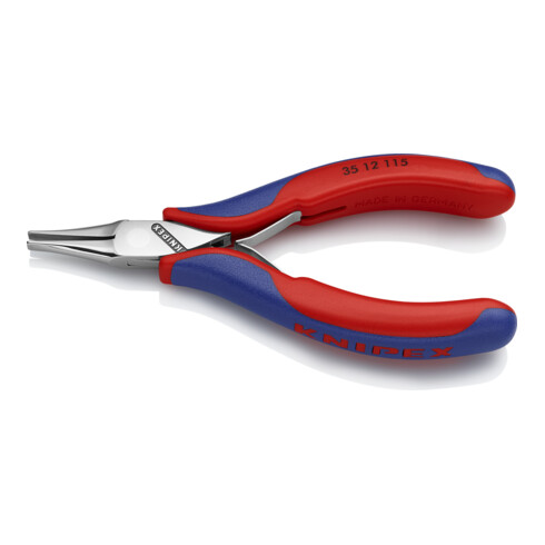 KNIPEX Pinza ESD, 115mm, con ganasce tonde e piatte