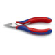 KNIPEX Pinza ESD, 115mm, con ganasce tonde e piatte-1