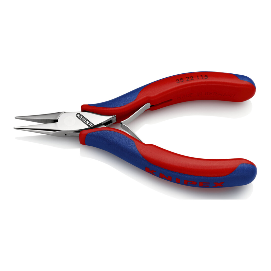 KNIPEX Pinza ESD, 115mm, con ganasce tonde e piatte