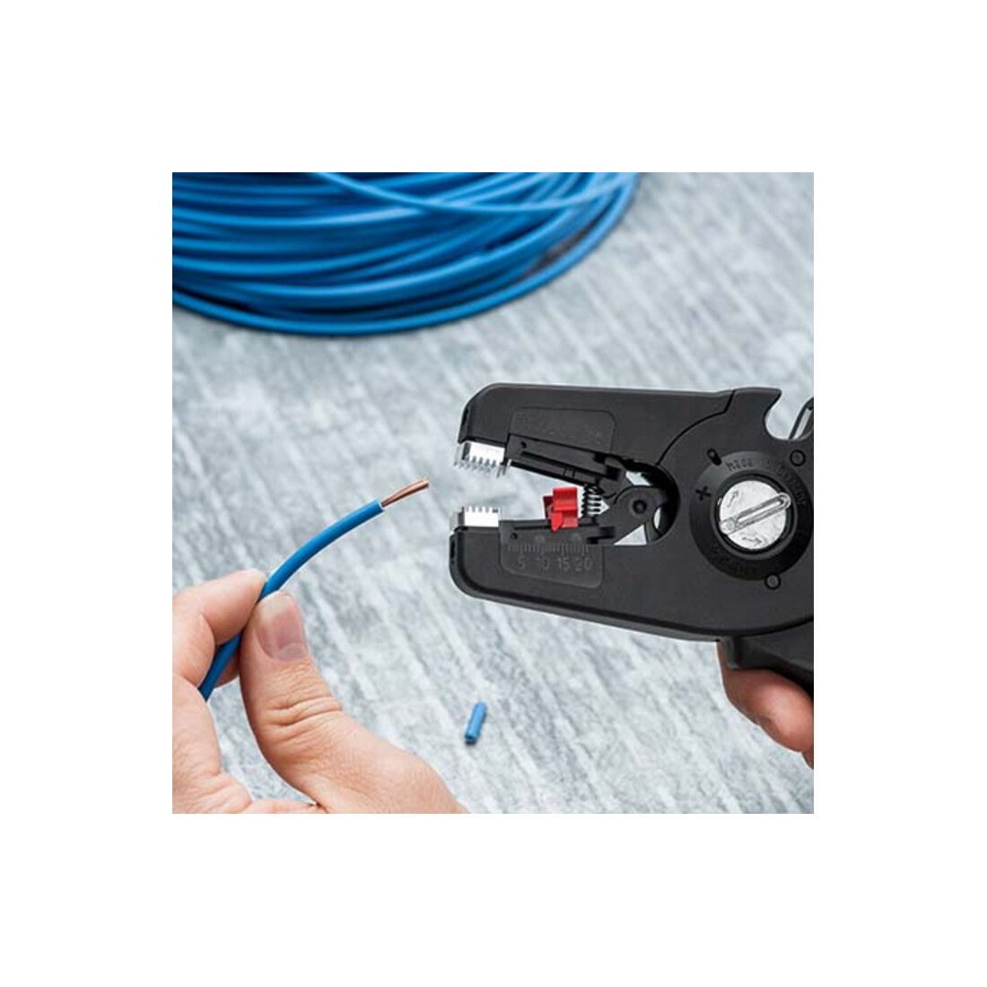 KNIPEX Pinza spelafili automatica PreciStrip16, 195mm