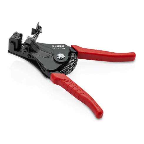 KNIPEX Pinza spelafili con lame sagomate 180mm, valori di spelatura 0,5-6mm²