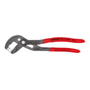 KNIPEX Pinza stringitubo per morsetti a scatto 85 51 180 C bonderizzata grigia, 180mm
