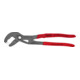 KNIPEX Pinza stringitubo per morsetti a scatto 85 51 250 C, bonderizzata grigia, 250mm-2