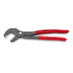 KNIPEX Pinza stringitubo per morsetti a scatto 85 51 250 C, bonderizzata grigia, 250mm-4