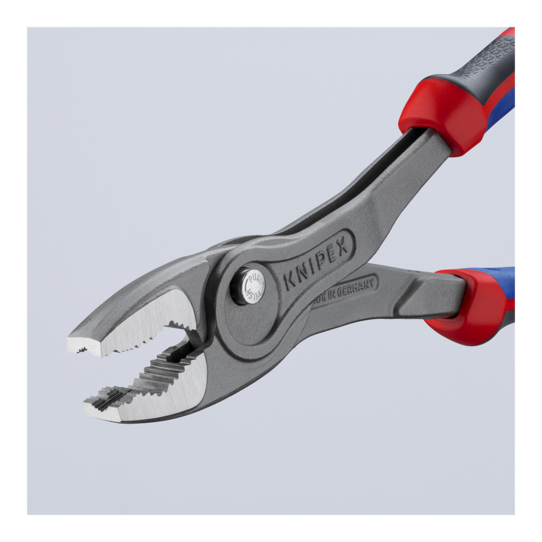 KNIPEX Pinza TwinGrip con presa frontale e laterale, manici Comfort grigi, 250 mm