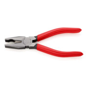 KNIPEX Pinza universale nera bonderizzata lucida, rivestita in plastica-3