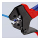 KNIPEX Pinza universale 97 43 200 A per terminali intercambiabili, brunita, 200mm-5