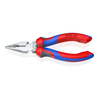 KNIPEX Pinza universale a punta con impugnatura multcomponente cromata, VDE