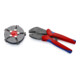 KNIPEX Pinza universale per terminali MultiCrimp® 97 33 02, con caricatore, brunita, 250mm-1