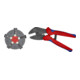 KNIPEX Pinza universale per terminali MultiCrimp® 97 33 02, con caricatore, brunita, 250mm-2