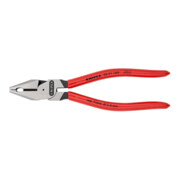 KNIPEX Pinza universale tipo forte, nera bonderizzata lucida, rivestita in plastica